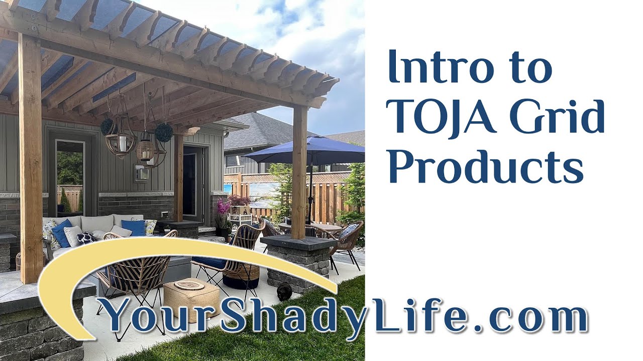 Introducing TOJA Grid modular pergola system