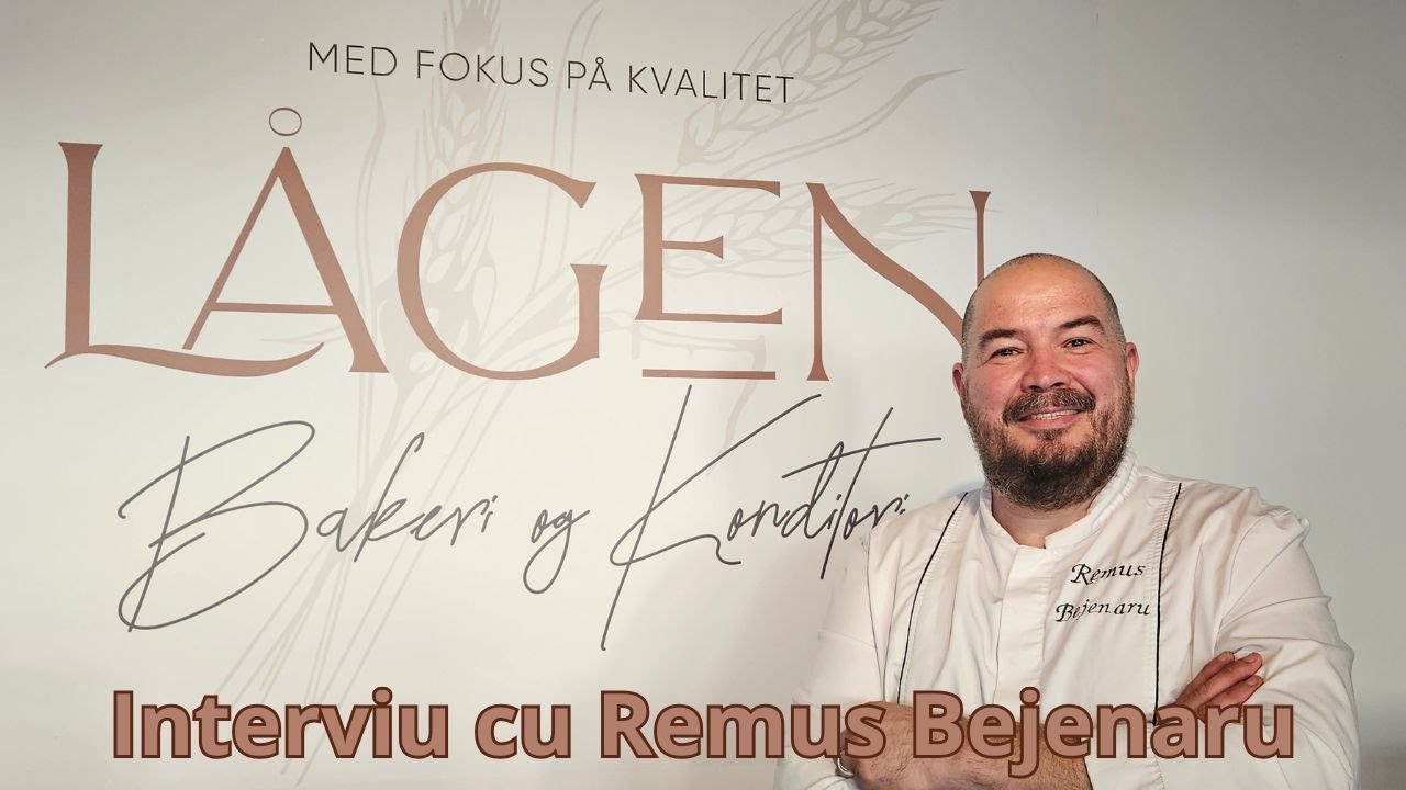 Remus - un cofetar plin de curaj și inițiativa, care și-a urmat visul de a-și deschide o cofetărie