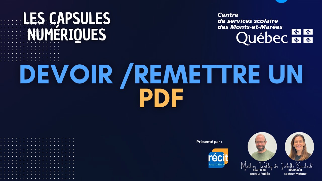 TEAMS - Comment utiliser un PDF pour annotation à partir d'un devoir TEAMS