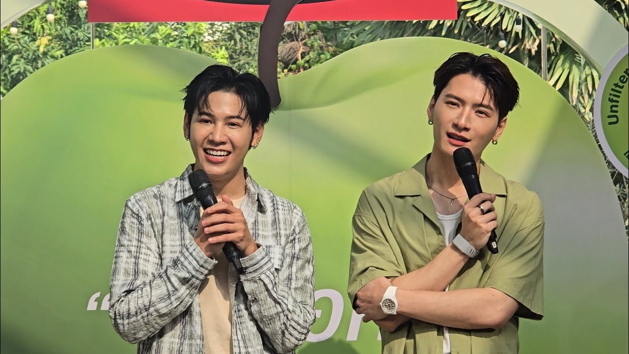 คริส สิงโต พูดคุย หลังจบงาน @ #SWISSExKristSingto #สวิสเซแอปเปิ้ลไซเดอร์วีเนการ์