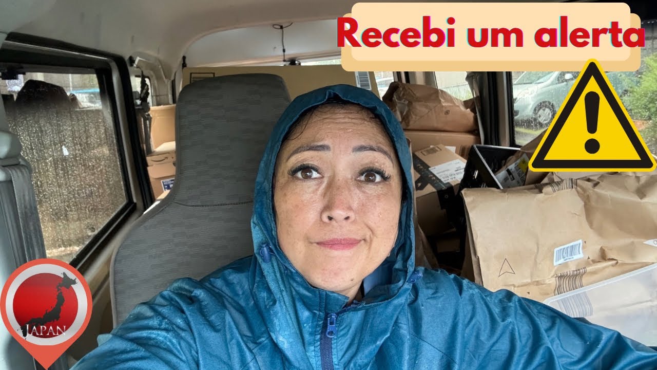 RECEBI UM ALERTA - Amazon flex - Jap&atilde;o
