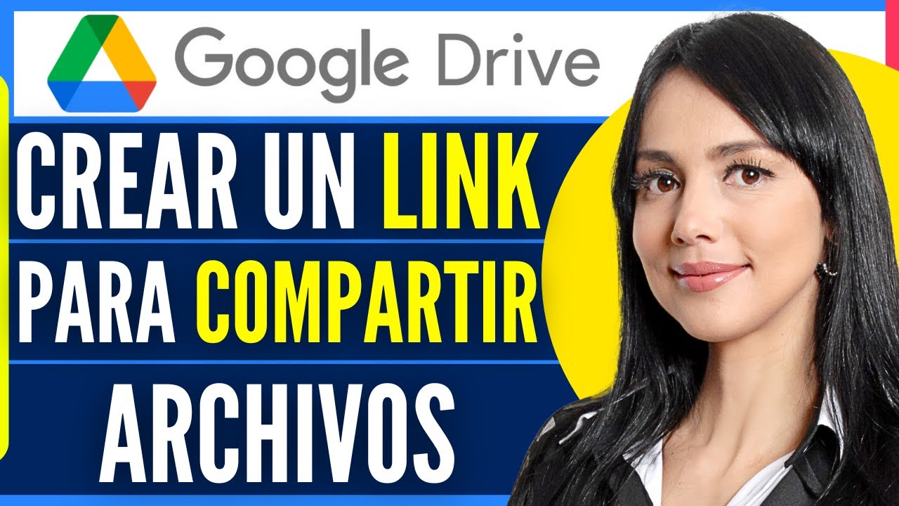 C&oacute;mo CREAR un LINK para COMPARTIR ARCHIVOS en Drive Tutorial (Muy f&aacute;cil)