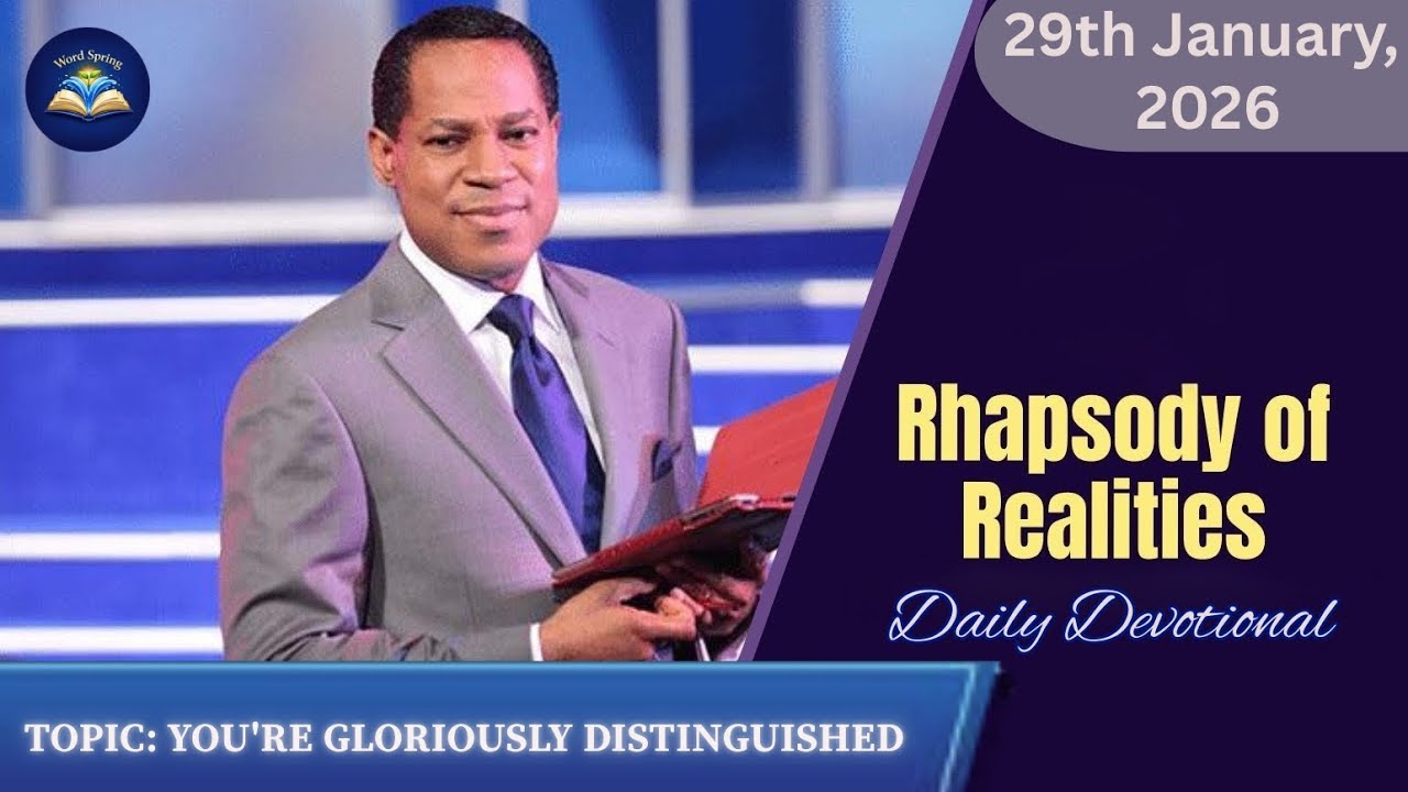 ✨ROR Daily Devotional | You're Gloriously Distinguished – Pastor Chris (@Word-Spring)✨