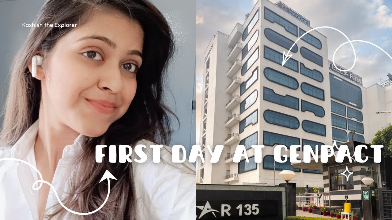 My First Day at Genpact ✨ || Onboarding Day || #genpact