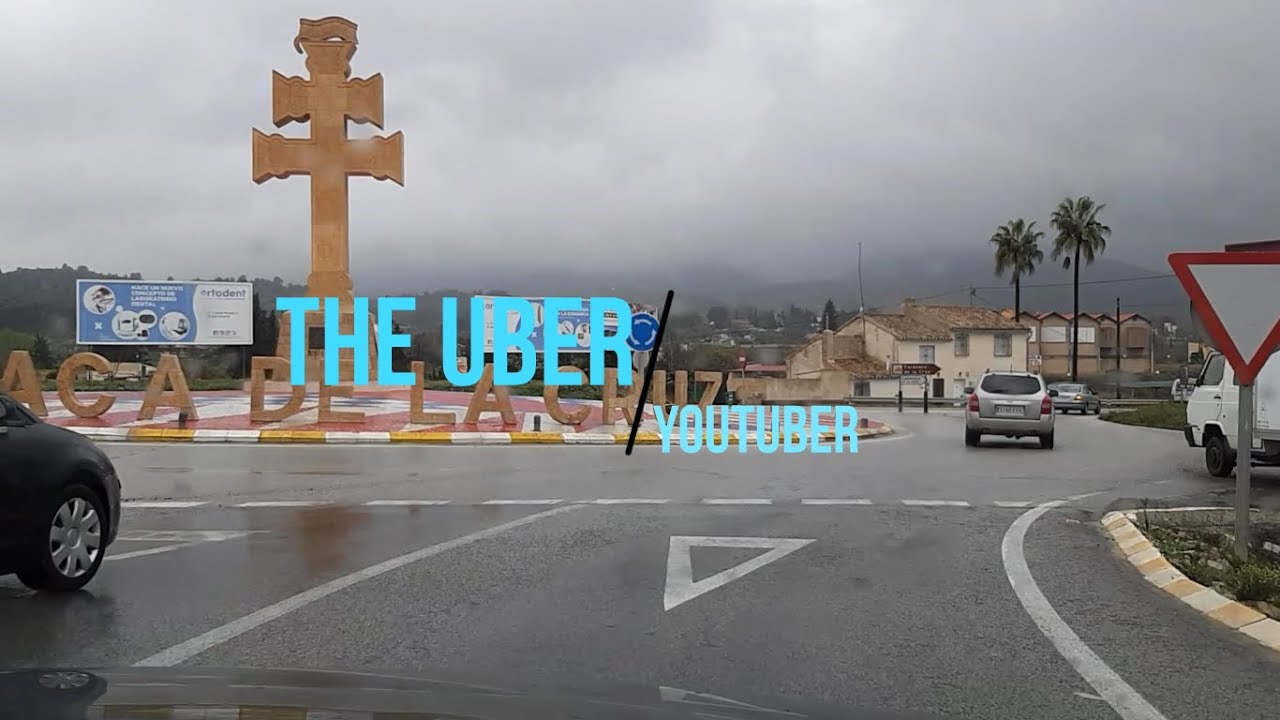 🚙🌧️Driving to Caravaca de la Cruz thru RAIN HIGHWAY #ASMR (NO MUSIC, NO VOICE, #Background #RELAX)✨
