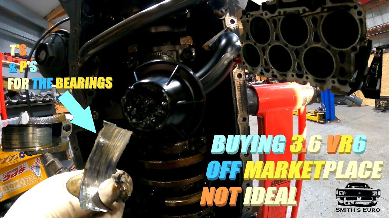 MY MARKETPLACE 3.6 VR6 ENGINE IS FULLY COOKED