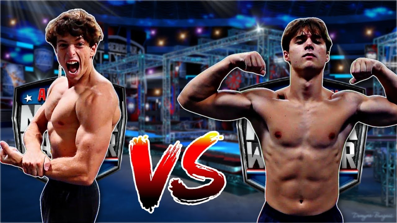 INSANE 1 VS 1 NINJA WARRIOR CHALLENGE!