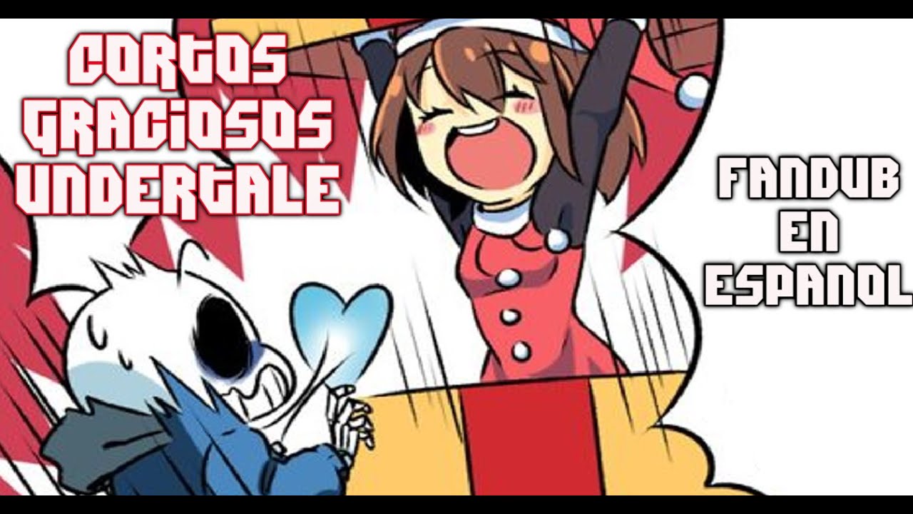 EL REGALO DE NAVIDAD DE SANS! || Undertale cortos graciosos en español || Fandub ❤