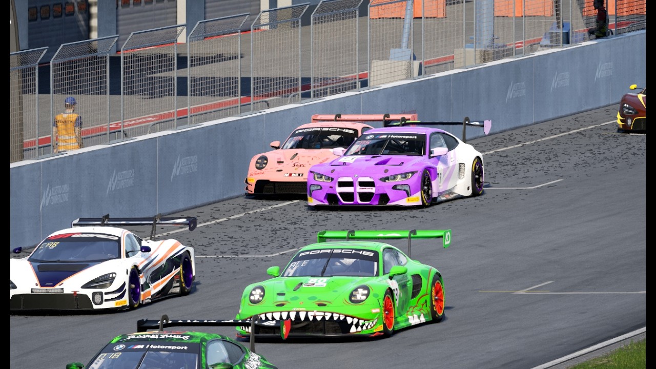 07/02/2026 ACC eSeniors S22 R3 Nurburgring  Championnat GT3 50 mn Porsche 992 GT3R