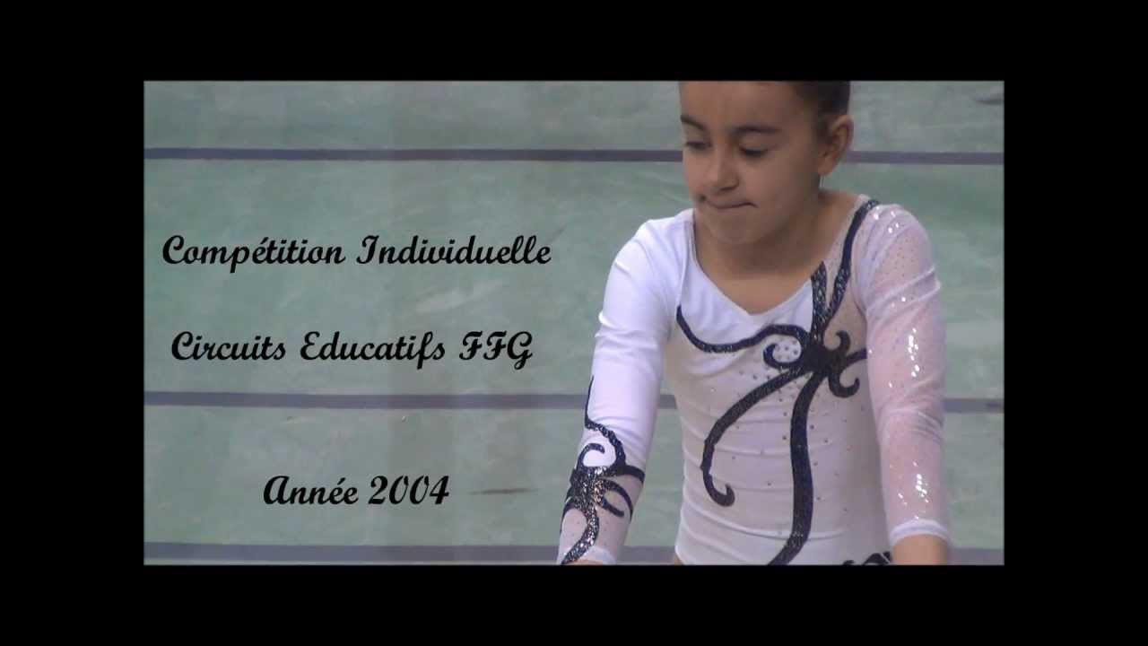 Compétition d'une petite gymnaste - Célia 8 ans
