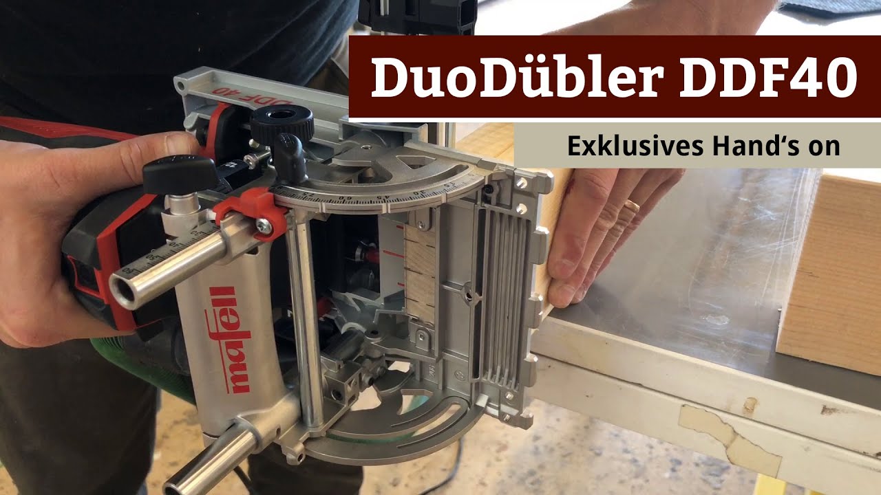 Mafell DuoDübler DDF40 MaxiMax | Test | Hand's on