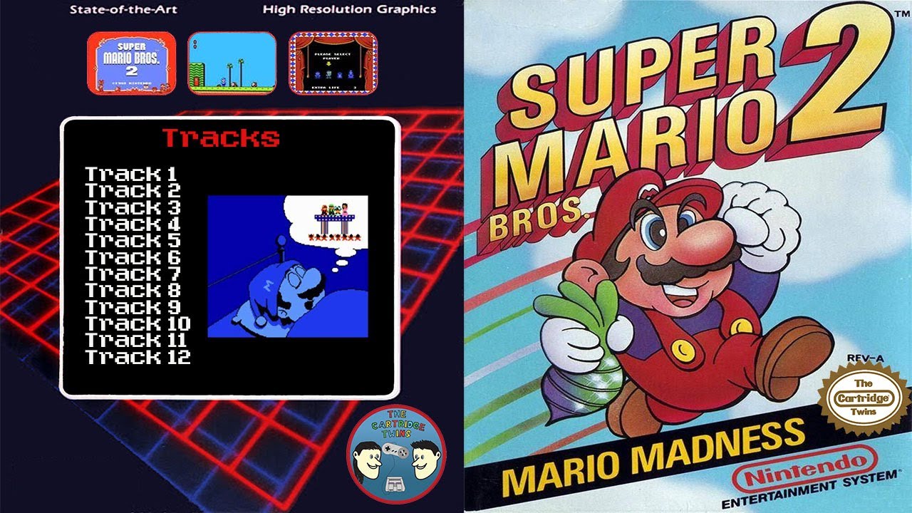 Super Mario Bros. 2 - Full NES OST
