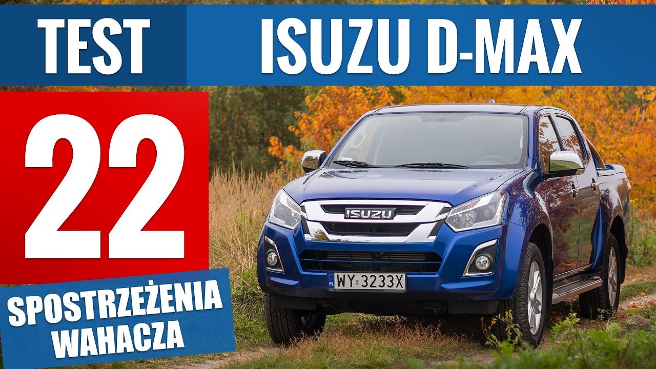 Isuzu D-Max 1.9 diesel 163 KM LSX (2018) - TEST PL