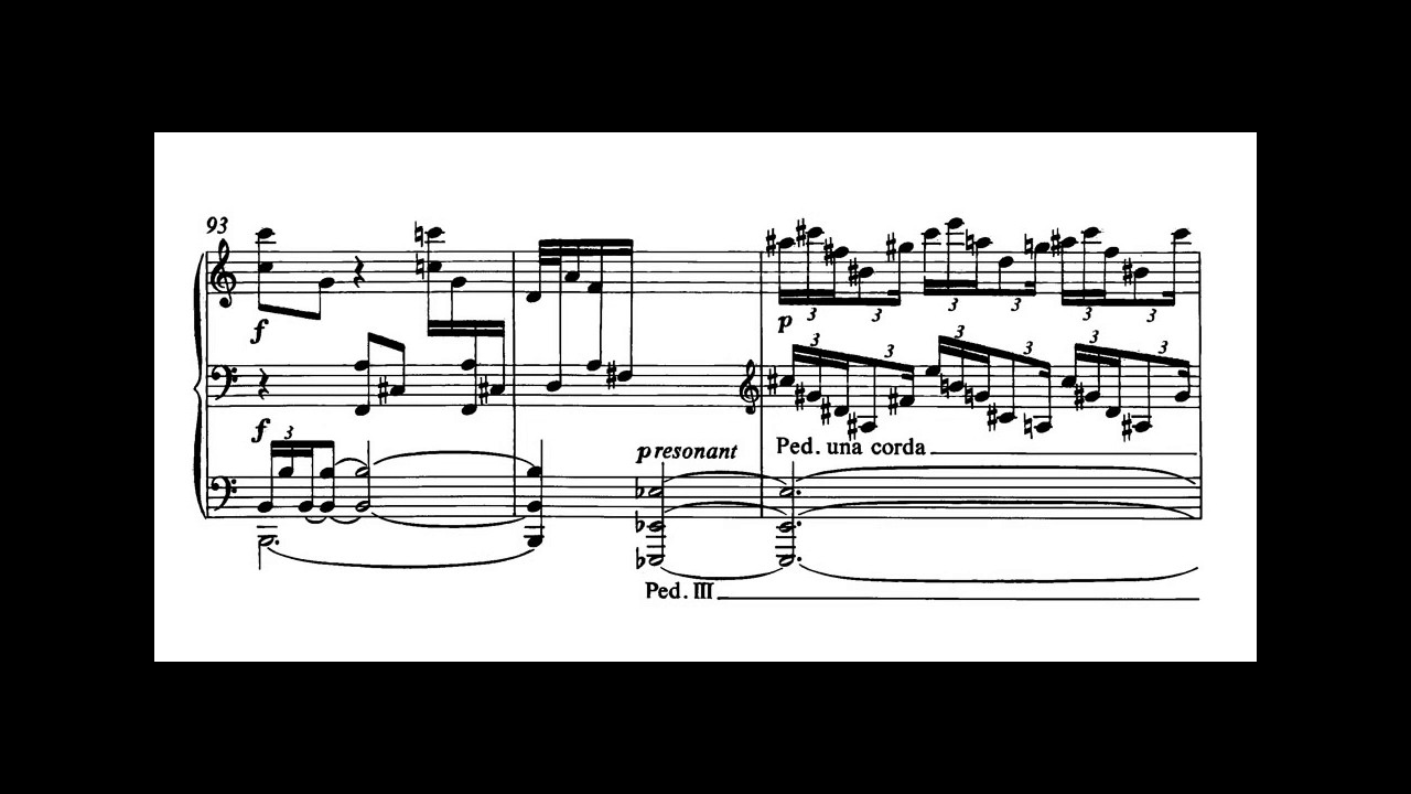 Tippett Sonata no4 (1983/4): score + audio