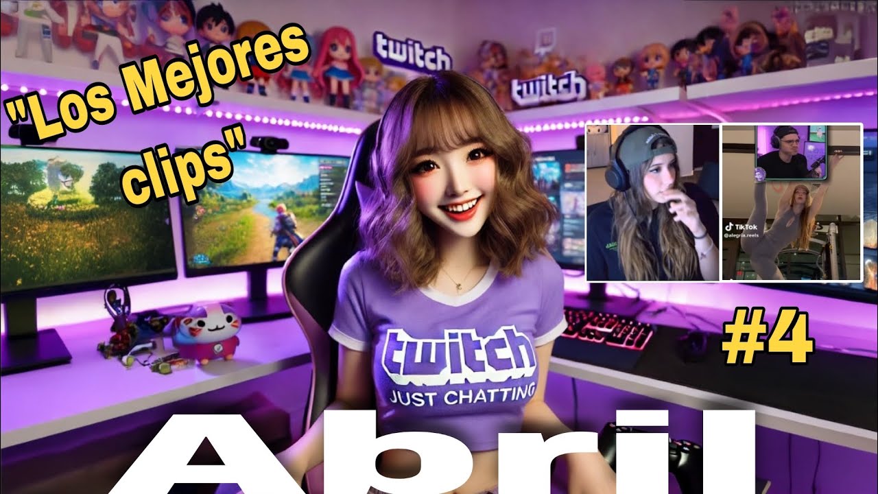 Clips de Twitch ABRIL 2025 | Elmariana, Rivers, Renrize, elded, Emikukis, Soypan, Aldo_geo, Eneninn