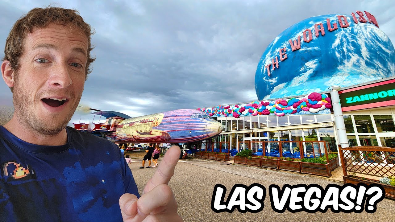 Las Vegas... In the Czech Republic!? 🎰 Exploring Excalibur City in Hatě 🇨🇿