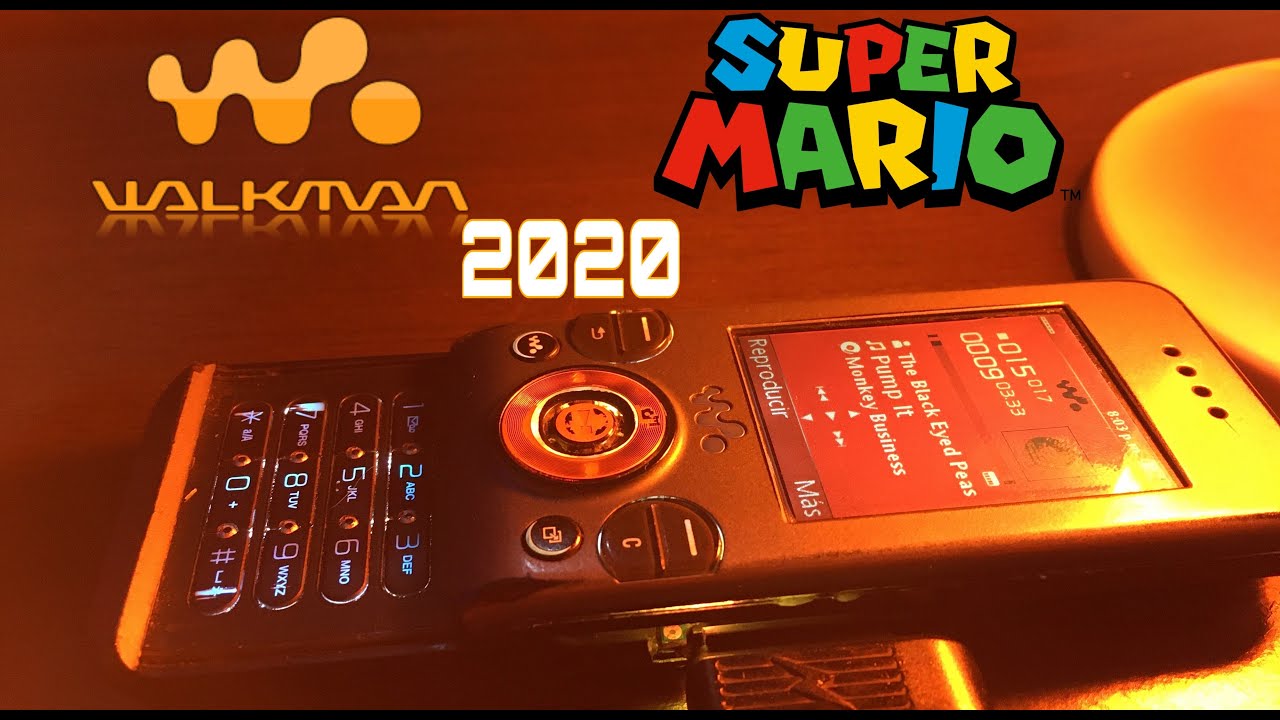 Usando un celular SonyEricsson W580! en el 2020