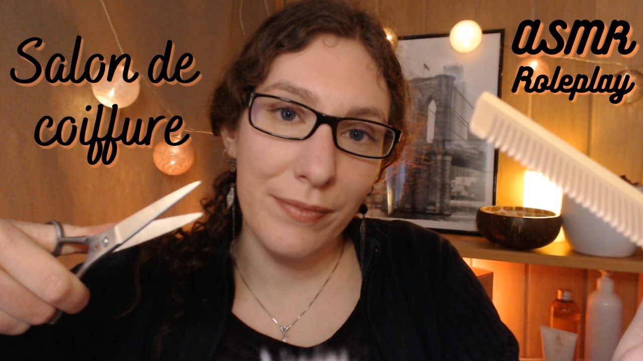ASMR FR | Roleplay salon de coiffure ✂ (Shampooing, soin, haircut, ciseaux, massage crânien...)