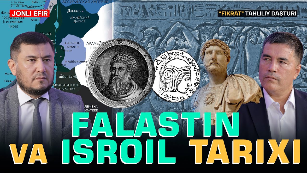 🔴 Falastin va Isroil tarixi #fikratuz
