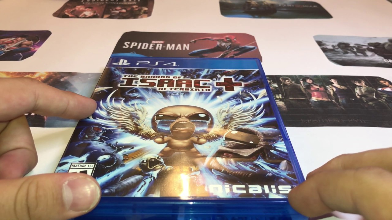 The Binding Of Isaac Afterbirth + PS4 Unboxing 4K 60FPS