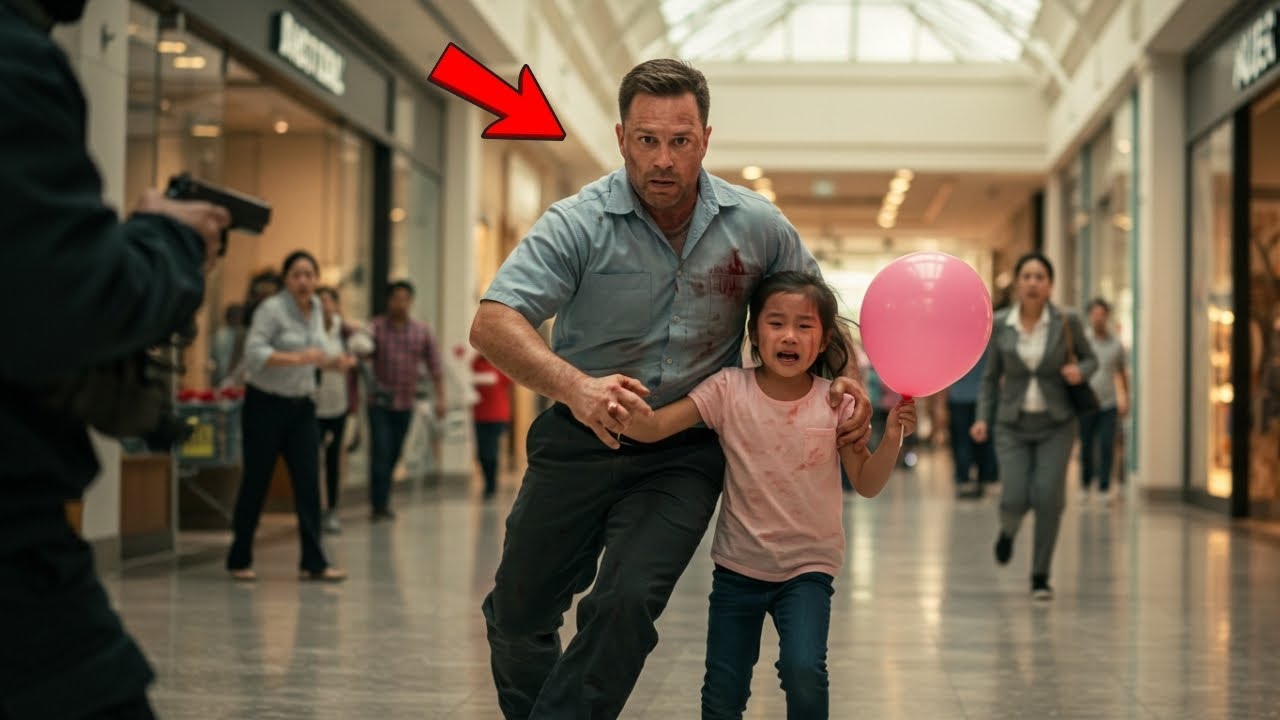 Single Dad Took the Bullet to Save a CEO’s Daughter at the Mall — His Secret Past Left Her Shaken