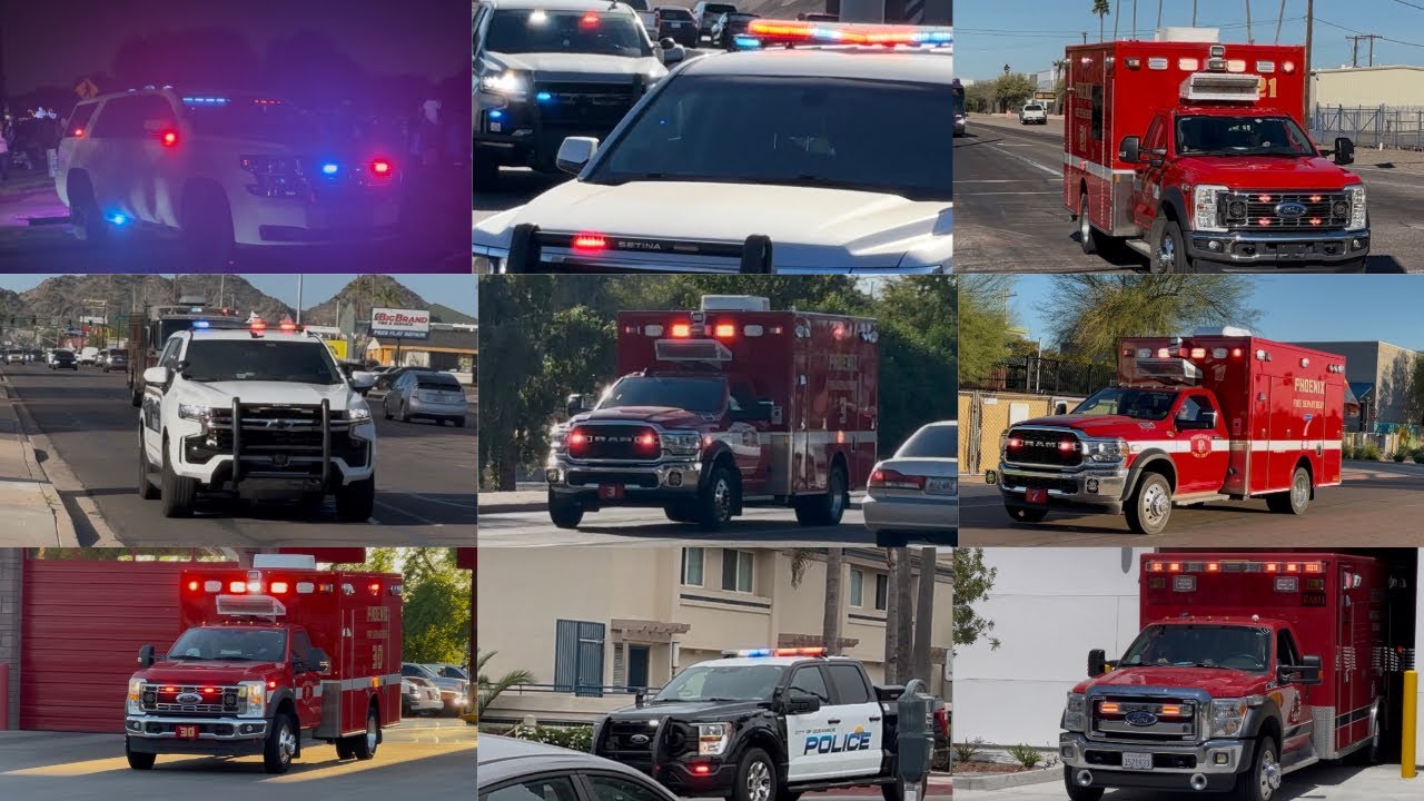 Christmas Compilation 2025/Police & Ambulances Responding 