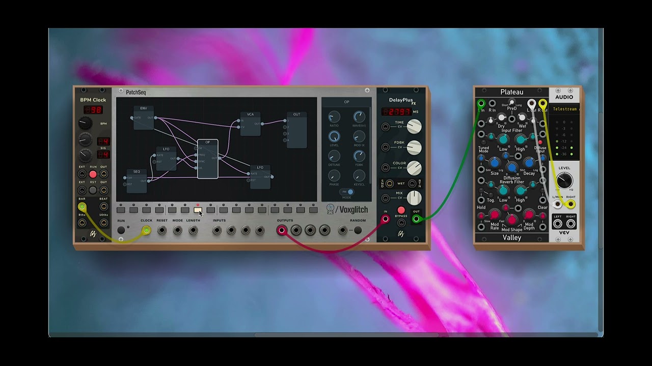 Discovering new VCVRack module patchSeq from VoxGlitch
