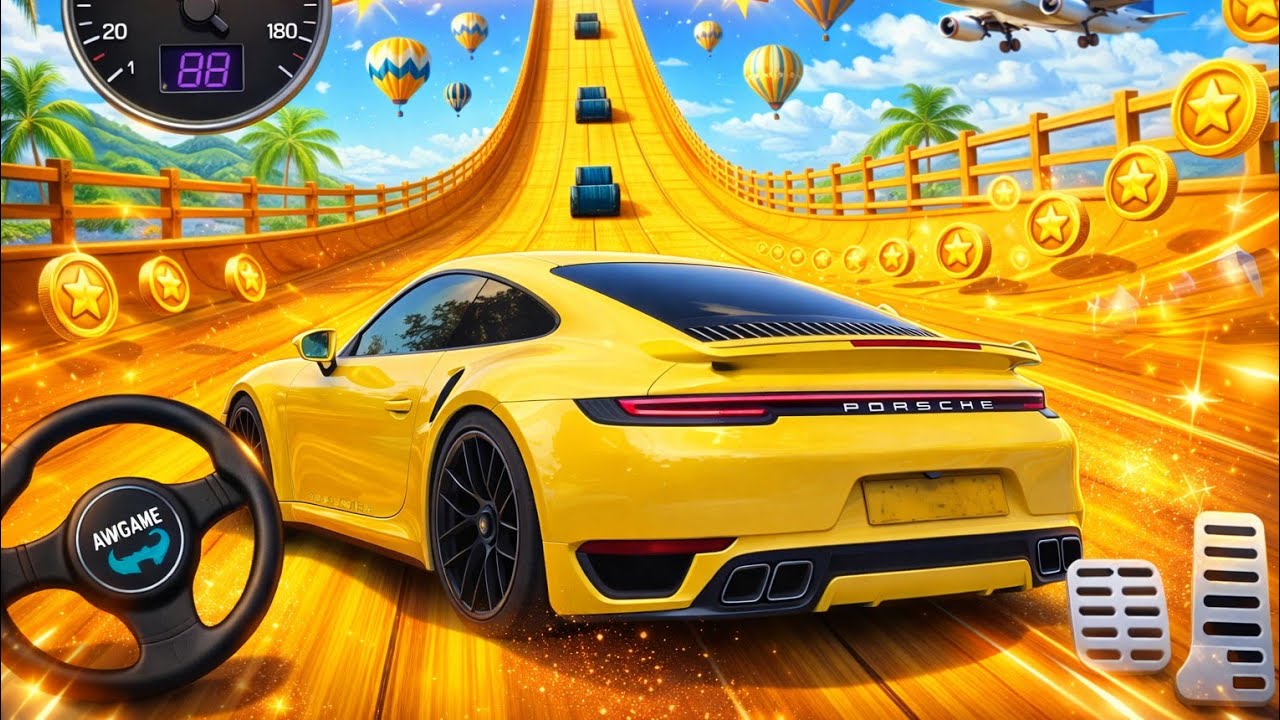 Super Fast Car Ramp Challenge 🚗🔥 | Checkpoint Racing Game