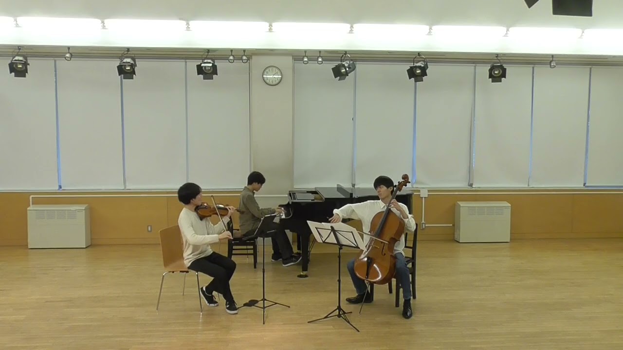 メンデルスゾーン ピアノ三重奏曲第1番二短調より第4楽章