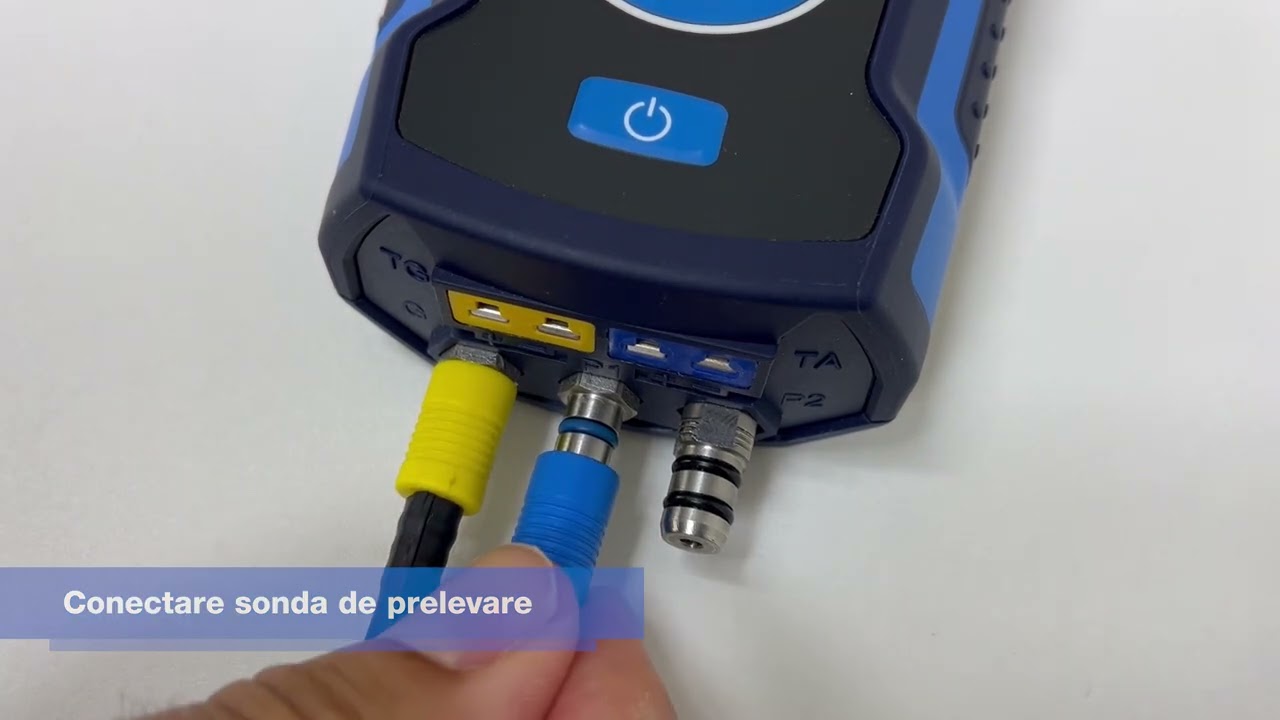 Verificarea traseului de prelevare gaze cu EUROLYZER&reg; S1