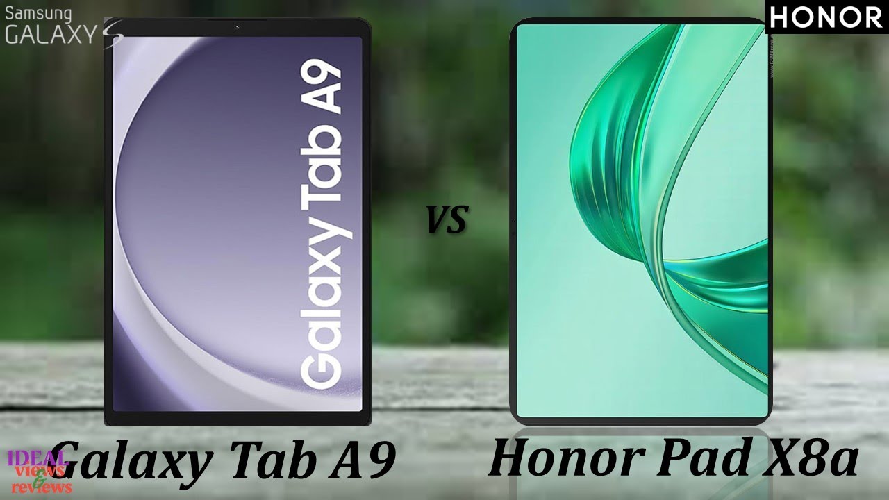 Samsung Galaxy Tab A9 4G vs Honor Pad X8a