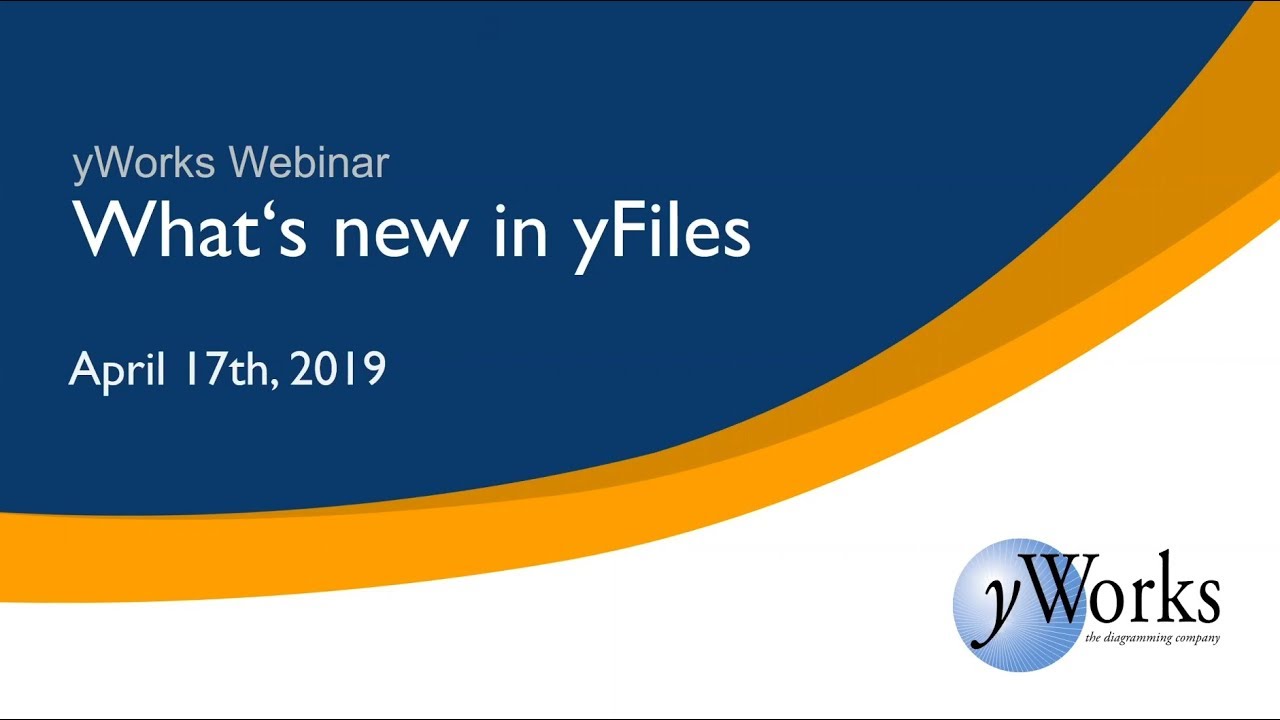 Webinar: What's new in yFiles 2019