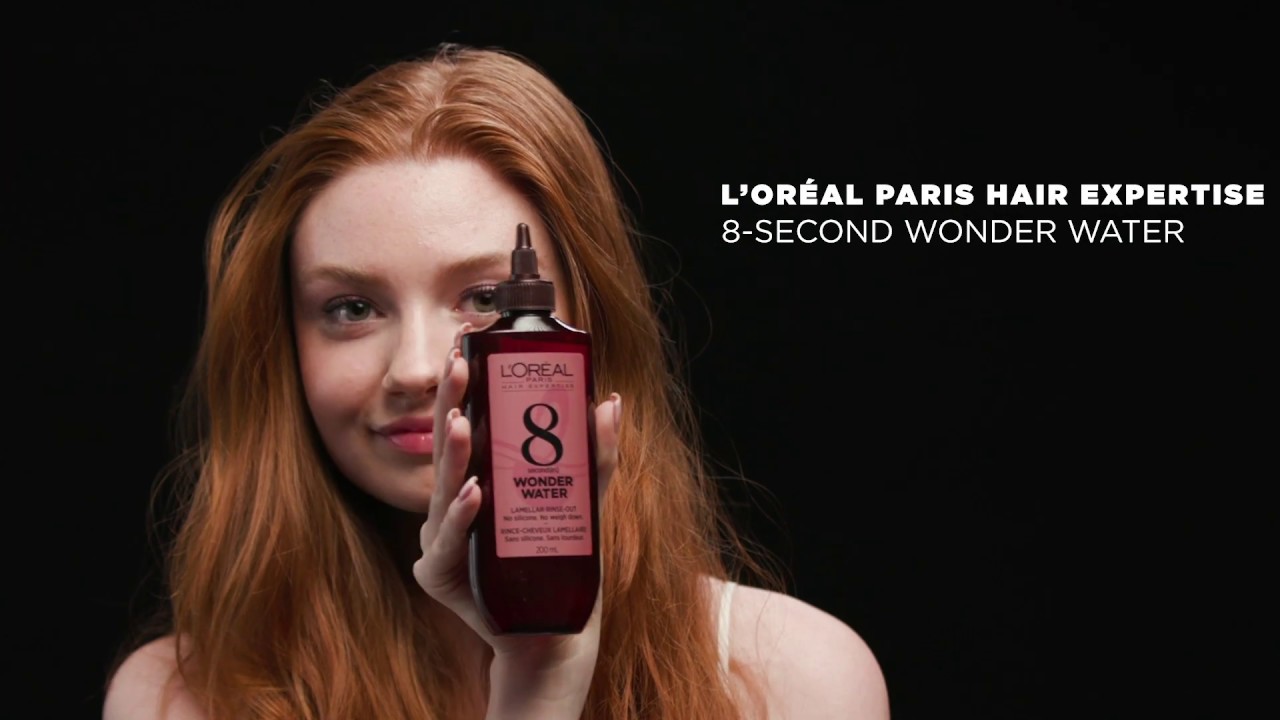 How to use the new 8-second Wonder Water, by L'Or&eacute;al Paris Hair Expertise