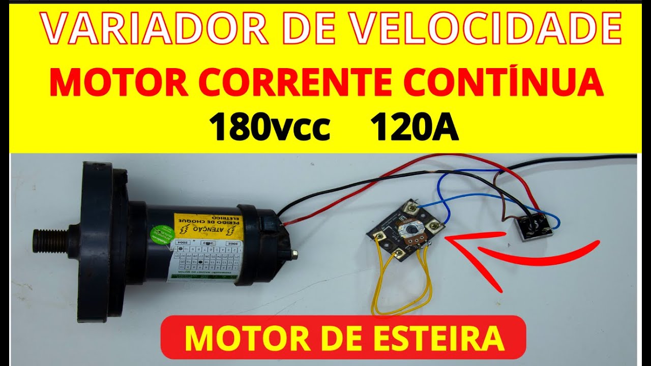 VELOCIDADE COM RELE, ATÉ 120A