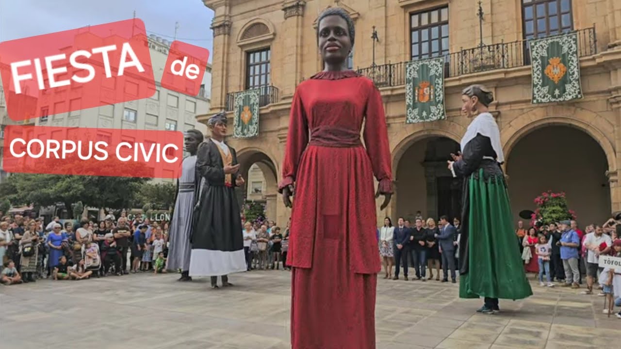 Las fiestas en España.  Spanish festivals. Фестивалі в Іспанії. La fiesta del Corpus Civic #spain