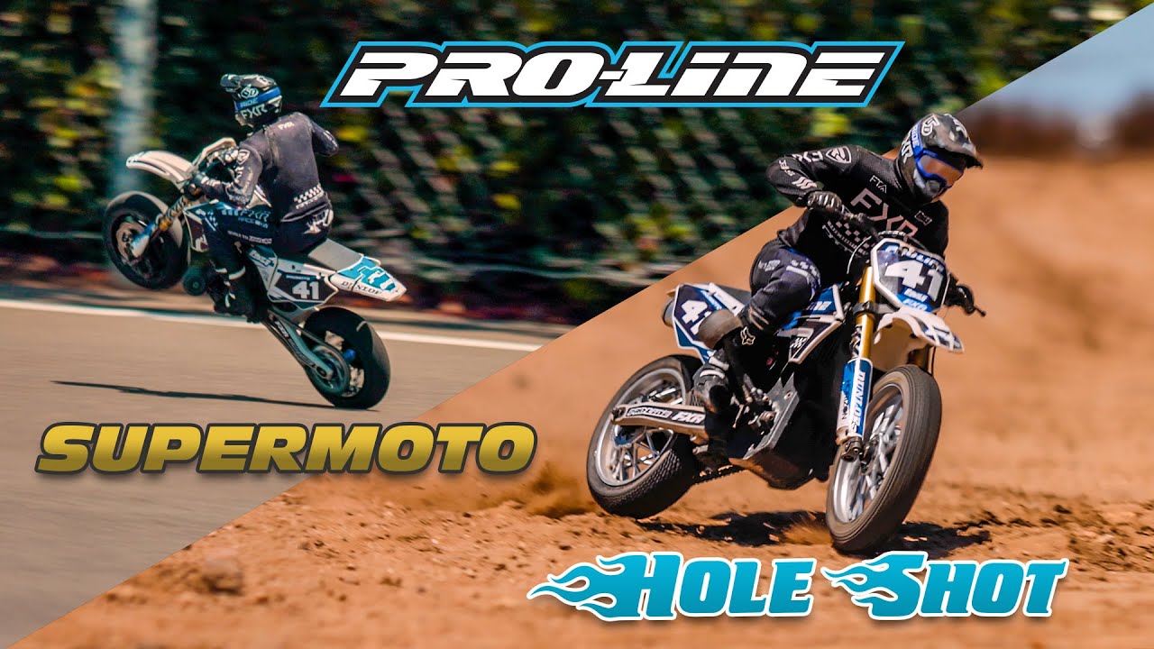 Pro-Line Supermoto and Hole Shot Tires for @LosiRacing PROMOTO-MX
