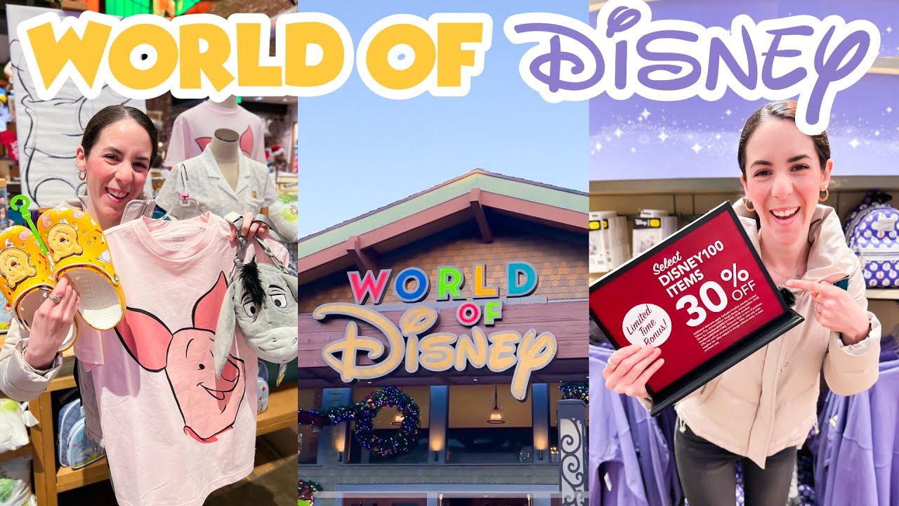 WORLD OF DISNEY New & Discounted Merch! | December 2023 | Walt Disney World Shopping