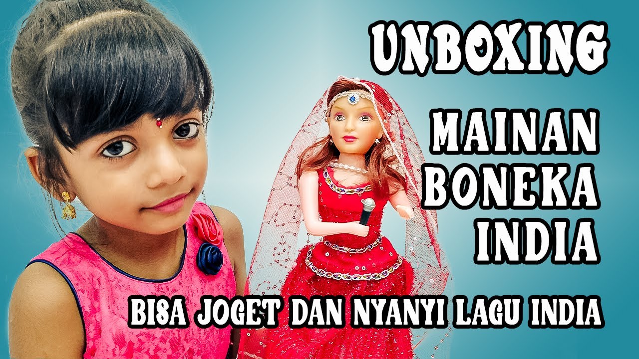 Unboxing Boneka India - Bisa Joget dan Nyanyi Lagu India | Dhoom... Dhoom