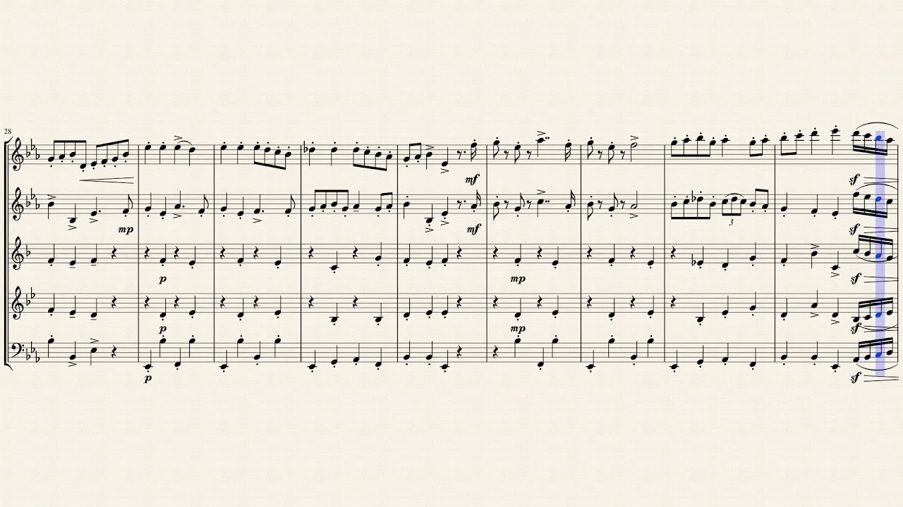 Shepherds Hey Arranged for Wind Quintet