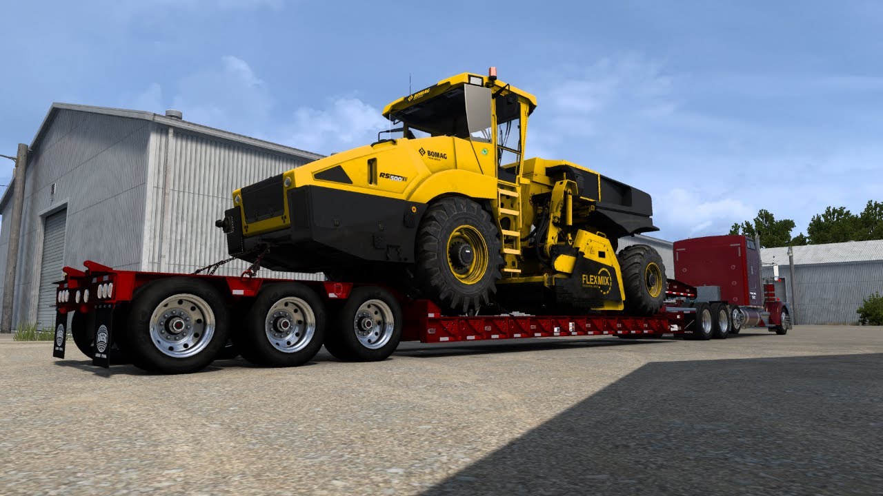 AI Traffic Imitating Life | CT's Flat Glass | PM Rogers Lowboy | Zeemods C16 | ATS 1.57 + Expansion