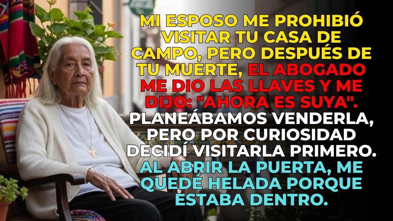 HISTORIA REAL: SE FUE CON UN SECRETO, LO DESCUBRÍ DESPUÉS DE IR A LA CASA QUE NUNCA ME PERMITIÓ…