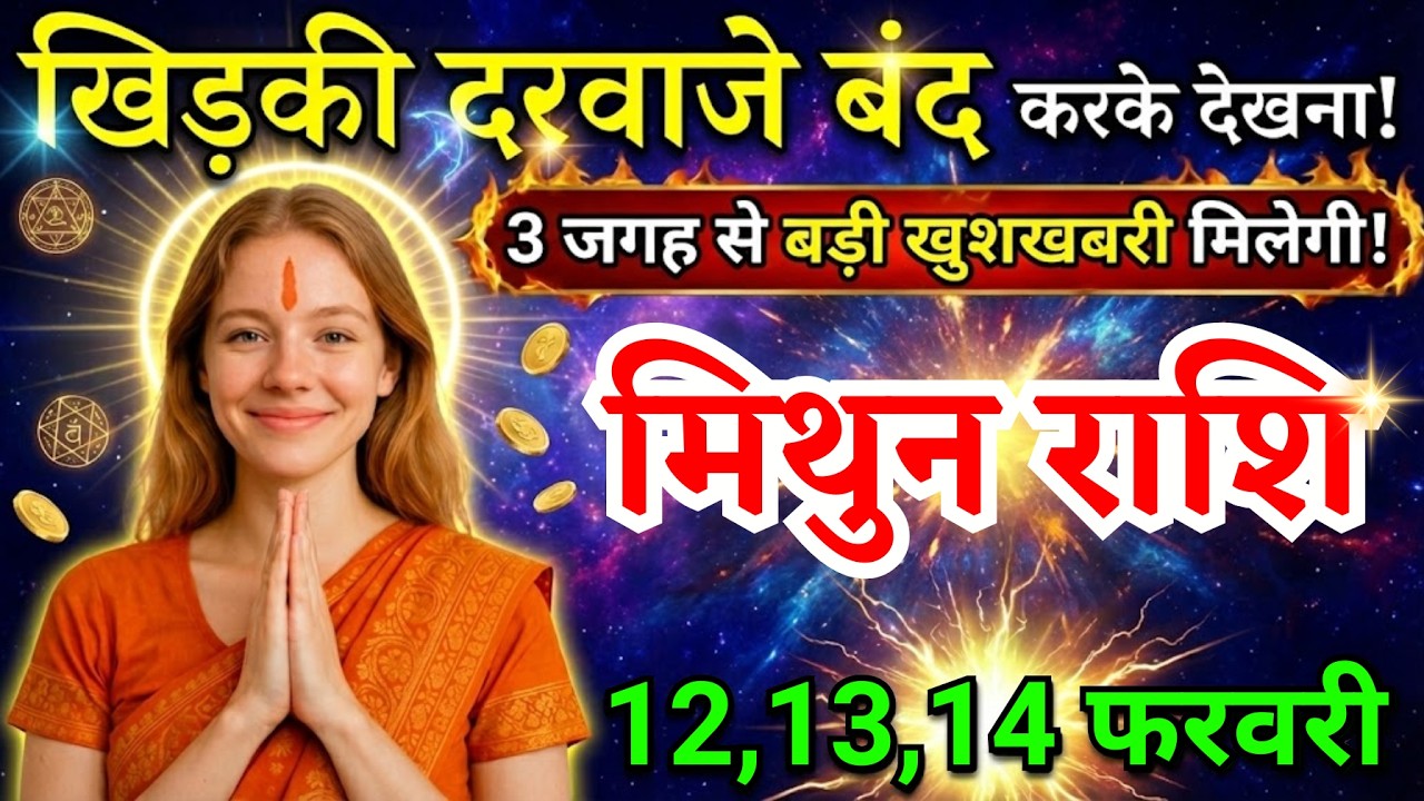 13, 14 फरवरी, मिथुन राशि वालों खिड़की दरवाजे बंद करके देखना, Mithun Rashi, खुशखबरी मिलेगी