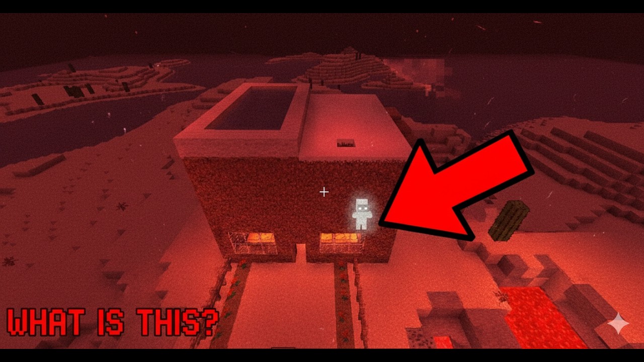 I FOUND THIS IN MY OLD MINECRAFT WORLD... (DO NOT ENTER)