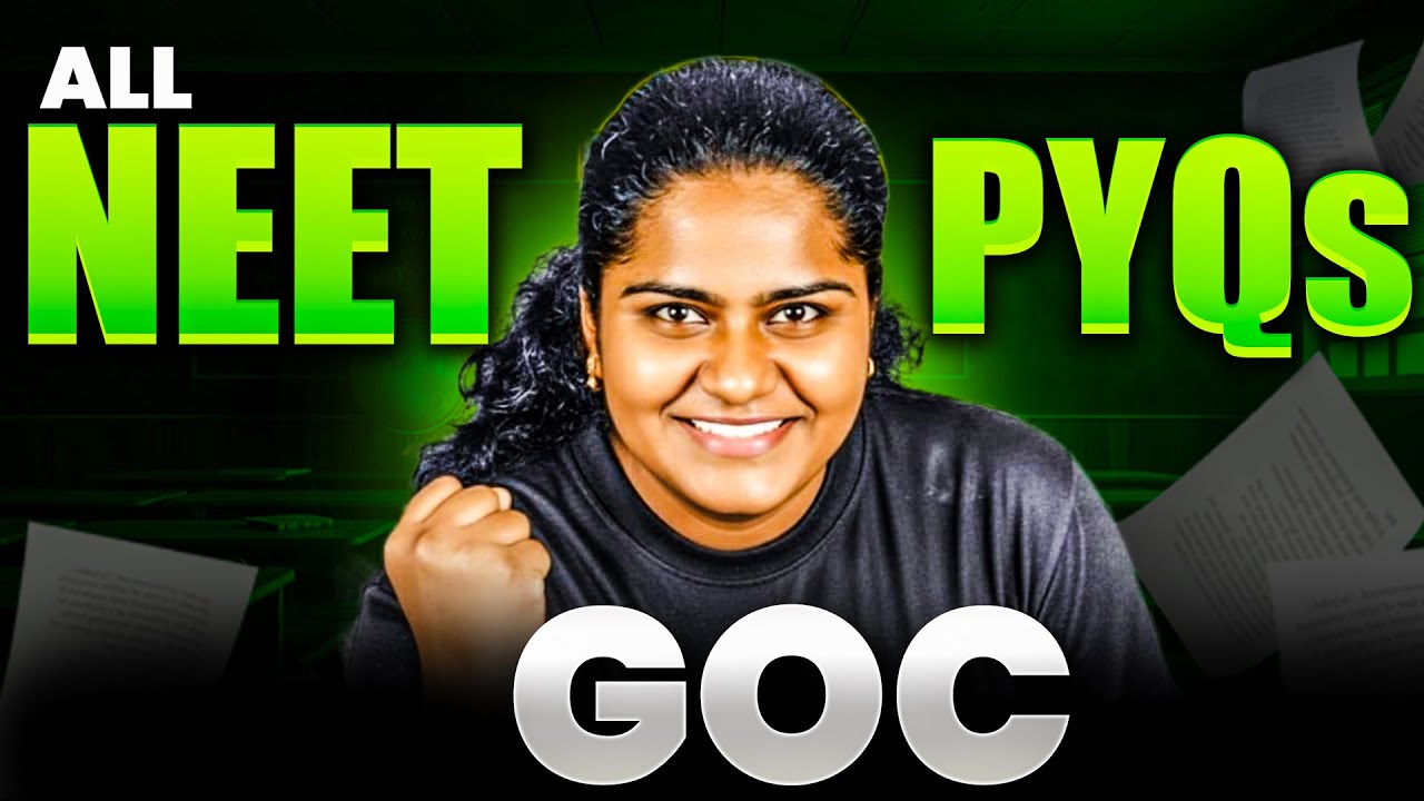 General Organic Chemistry | Most Important PYQs | NEET 2026 | by Premila Mam