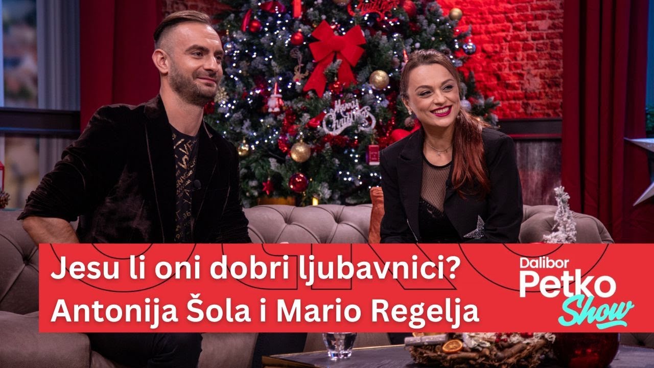Dobri ljubavnici - Antonija Šola i Mario Regelja | Dalibor Petko Show | CMC TV