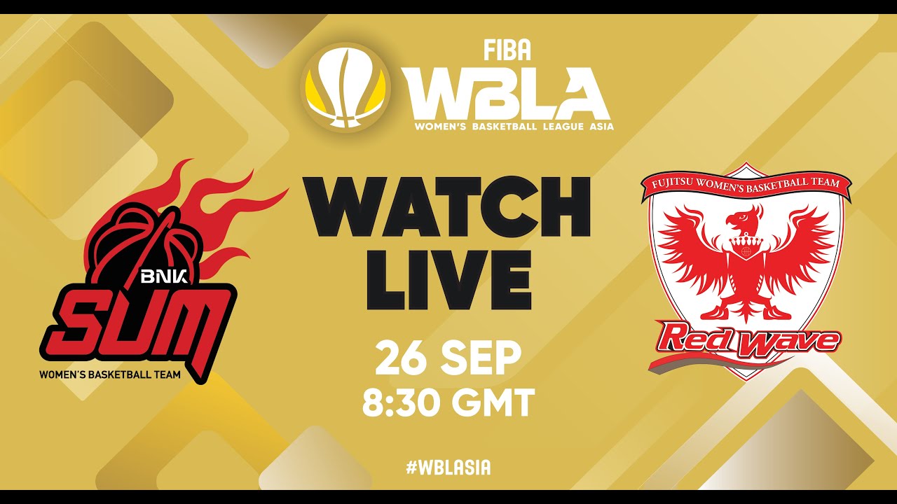 Group Phase | BNK Sum v Fujitsu Red Wave | Full Basketball Game | WBL Asia 2025
