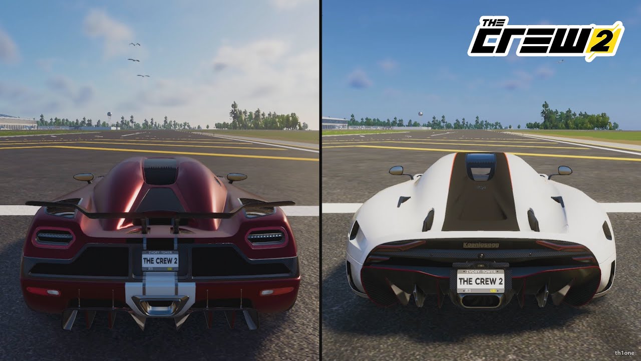 The Crew 2 | Koenigsegg Agera R 2012 vs. Koenigsegg Regera 2015 Performance and Sound Comparison