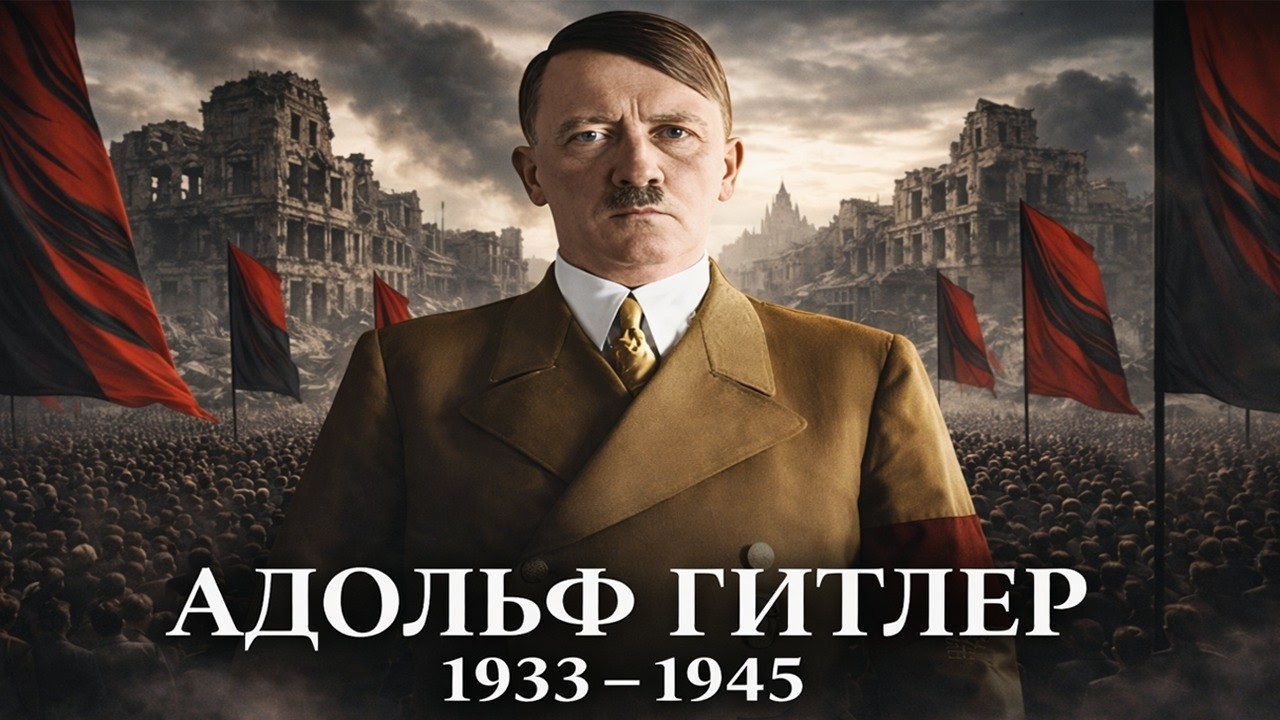 ВСЯ История Адольфа Гитлера: путь к Власти и Крах Третьего Рейха
