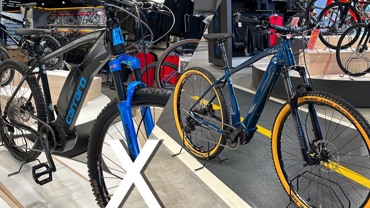 Новый электровелосипед Carraro Body X против Ski Body/Shimano EP8 &ndash; крутящий момент 85 Нм!!!