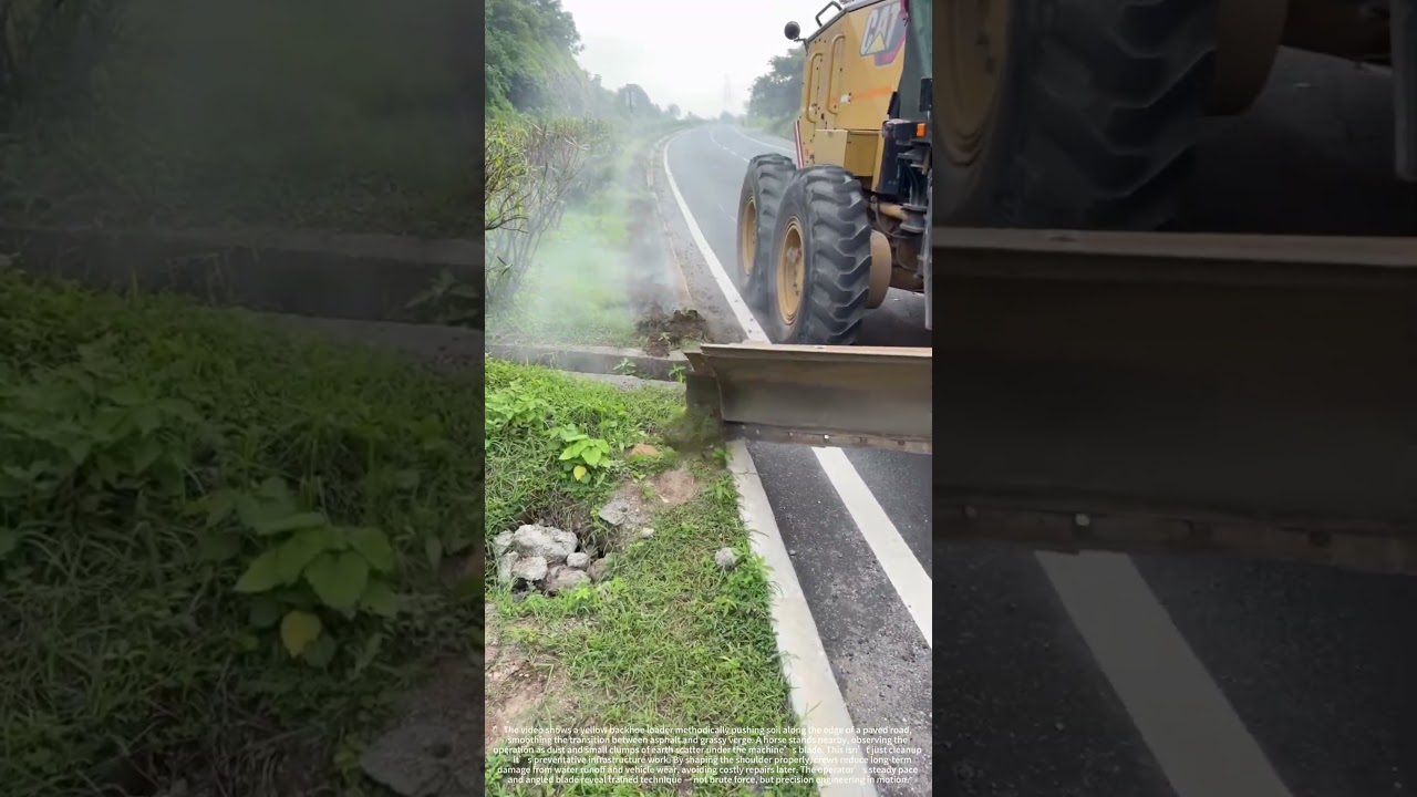Grading the Edge: How Roadside Maintenance Prevents Erosion and Saves Money